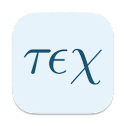 TeX Anywhere macOS icon by plantaclaus