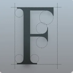 Font Book icon for macOS