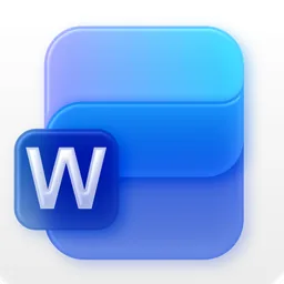 MS Word macOS icon by kmiarthur