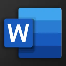 Microsoft Word macOS icon by justaApplenerd
