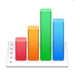 Numbers macOS icon by appmaker