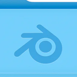Folder Blender macOS icon by wfm18