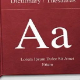 Dictionary macOS icon by CaedmonM