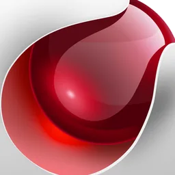 Cinema 4D Red macOS icon by Silvester Dani
