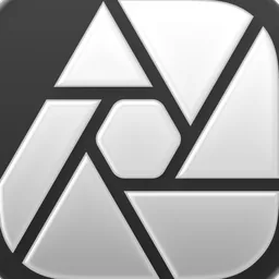 Affinity Photo (Clear Dark) macOS icon by designer