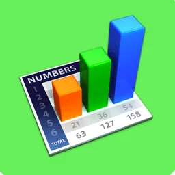 Numbers macOS icon by nicolasd08