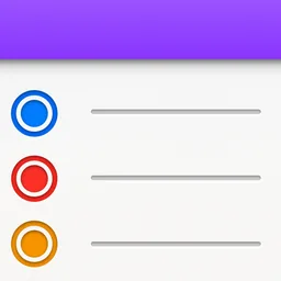 Reminders icon for Mac