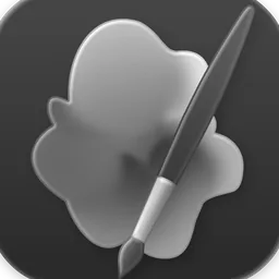 Pixelmator Pro (Clear Dark) (macOS 26.2+) macOS icon by designer_26.2