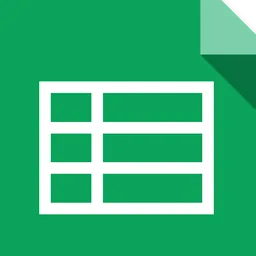 Google Sheets macOS icon by wd14