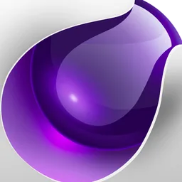 Cinema 4D Purple icon for Mac