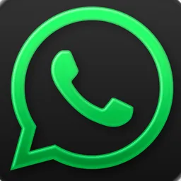 WhatsApp (Dark) macOS icon by designer