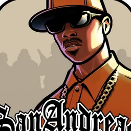 GTA San Andreas, Grand Theft Auto San Andreas macOS icon by hectorsarcade