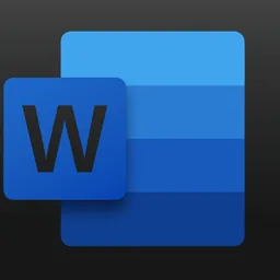 Word icon for macOS