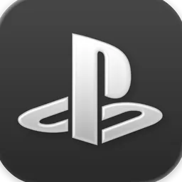 PlayStation (Clear Dark) icon for macOS