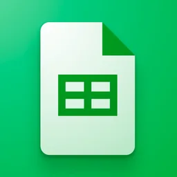 Google Sheets icon for Mac