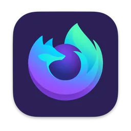 Firefox Nightly macOS icon by person@gmail.com