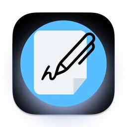 GoodNotes macOS icon by rea