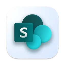 Microsoft SharePoint macOS icon by Jack Blaze