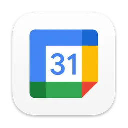 Google Calendar icon for Mac