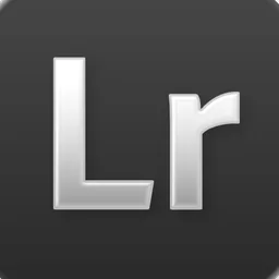 Lightroom (Clear Dark) icon for macOS