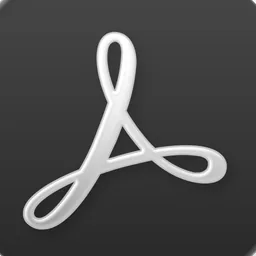 Acrobat (Clear Dark) icon for macOS