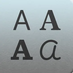 Font Book macOS icon by Random Ics