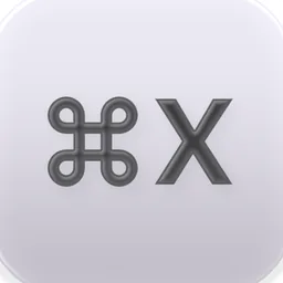 Command X (Liquid Glass) macOS icon by crowmium