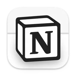 Notion macOS icon by Arjun Phlox
