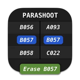 Parashoot icon for macOS