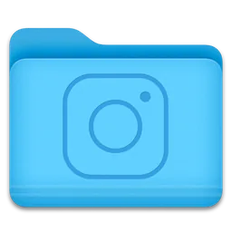 Instagram Folder macOS icon by Trevor Falzarano