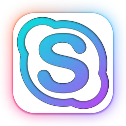 Skype macOS icon by KBuHT