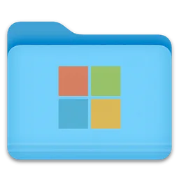 Microsoft - Folder macOS icon by bikosh_s