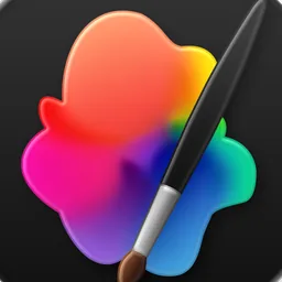 Pixelmator Pro (Dark) macOS icon by designer