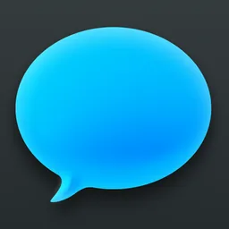 Messages macOS icon by xyaia