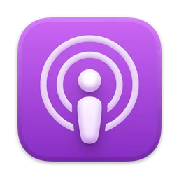 Podcasts macOS icon by bowz