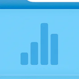 Numbers - Folder macOS icon by bikosh_s