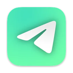 Telegram macOS icon by Bowz