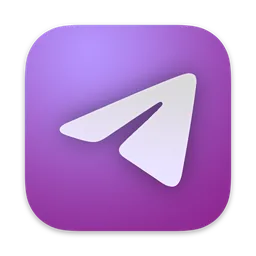 Telegram macOS icon by bowz