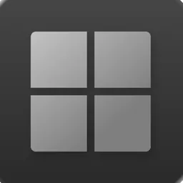 Windows App (Clear Dark) icon for macOS