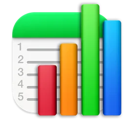 Numbers macOS icon by plantaclaus