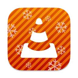 VLC (Xmas) macOS icon by joaofrgomes