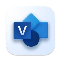 Microsoft Visio macOS icon by Jack Blaze