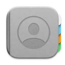 Contacts macOS icon by -.-