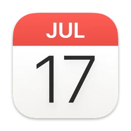 Calendar icon for Mac