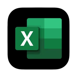 Microsoft  Excel macOS icon by theactualleoedwards