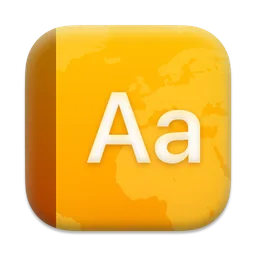 Dictionaries icon for Mac
