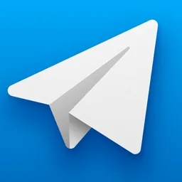 Telegram macOS icon by Credit Lost