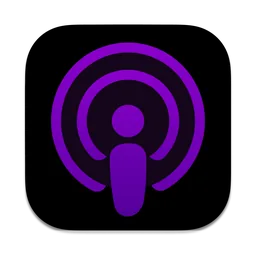 Podcasts Alt macOS icon by CaedmonM