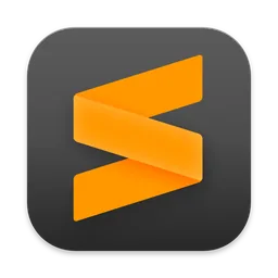 Sublime Text icon for Mac