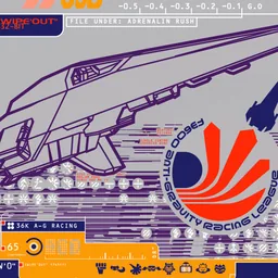 WipEout macOS icon by hectorsarcade